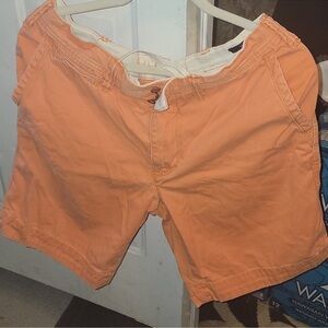 Polo by Ralph Lauren orange sherbet colored relaxed fit shorts